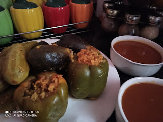 محشي كوسة وباذنجان