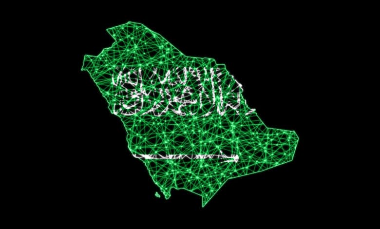 خريطة السعودية
