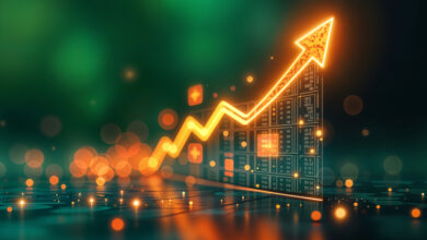 Growth enterprises market illustration showing business growth, investment opportunities, financial planning, and capital raising.