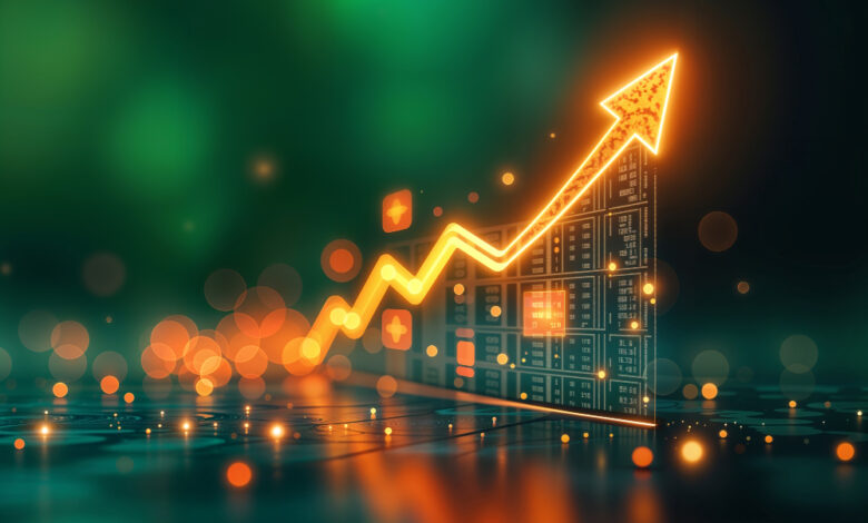 Growth enterprises market illustration showing business growth, investment opportunities, financial planning, and capital raising.