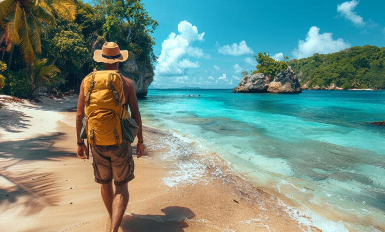 Turks and Caicos travel updates featuring Grace Bay Beach, airport arrivals, travel planning, and tropical vacation information.