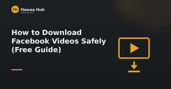 Video downloader tool illustration