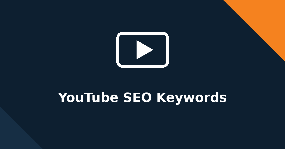 YouTube SEO Keywords